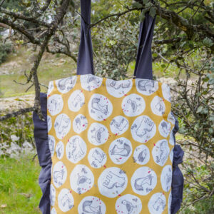 Psyché-soie | le tote bag aux ailes de coton